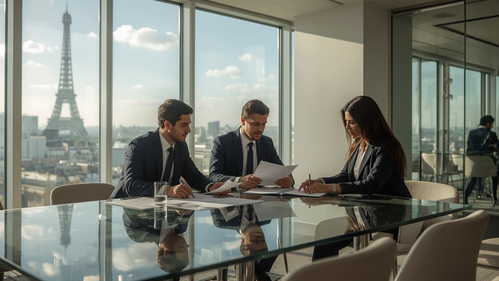 Équipe d'audit financier professionnelle